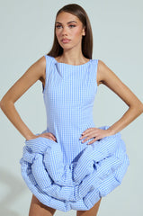 KEEP DREAMIN PLUSH MINI DRESS