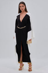 JULIE TWO TONE MIDI DRESS