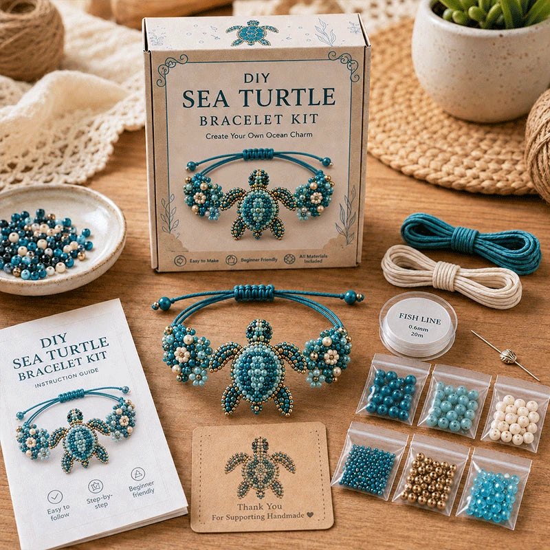 🐙DIY Animal Beaded Bracelet Kit