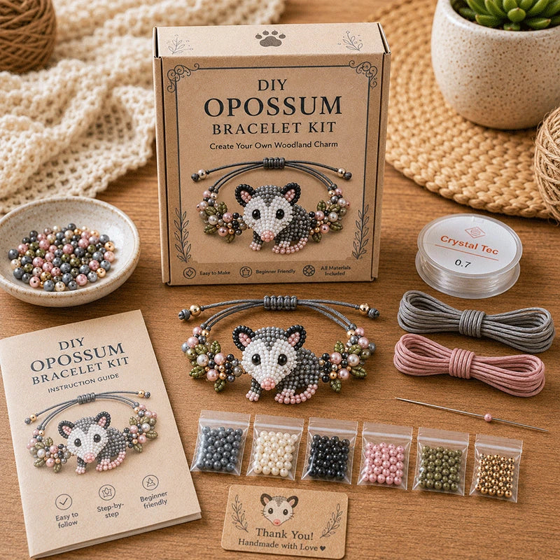 🐙DIY Animal Beaded Bracelet Kit