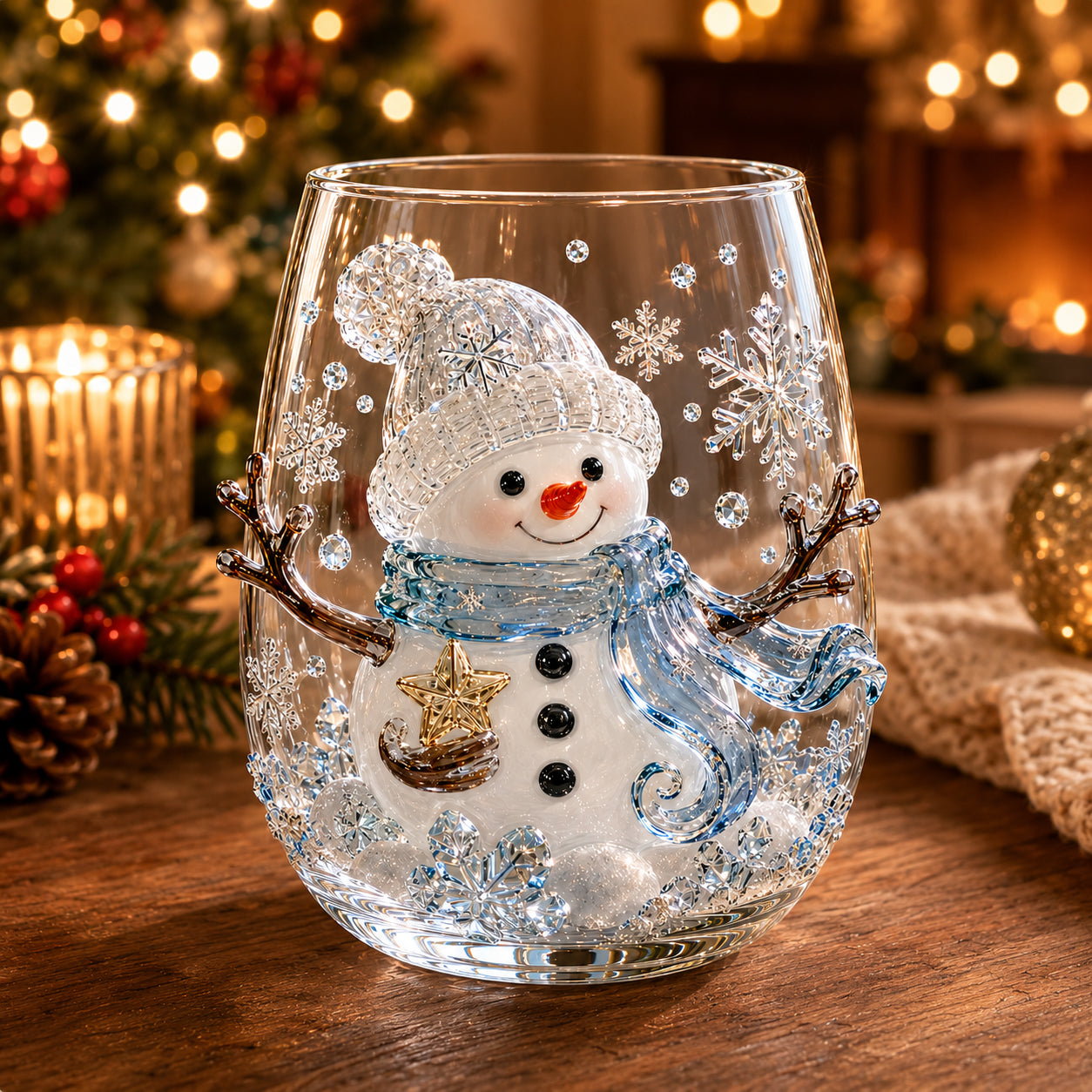 🎁Magical Christmas Glass Cup Gift Collection✨