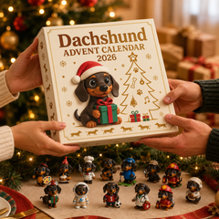 🐾 Dachshund Advent Calendar – 24 Days of Adorable Puppy Surprises