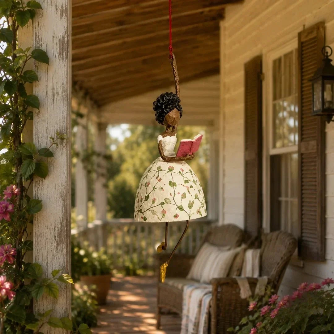 💃✨ Dancing Lady Hanging Ornament – Whimsical Decor for Home & Garden 🌸