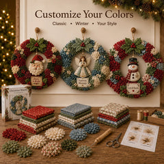 🎄❤️ 3D Fabric Poke DIY Kit With Tutorial & Guide Included