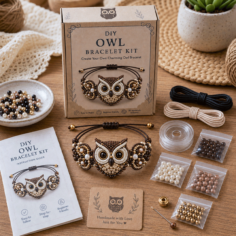 🐙DIY Animal Beaded Bracelet Kit