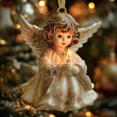 Christmas Angel Christmas Mica Ornament GFSPTG09