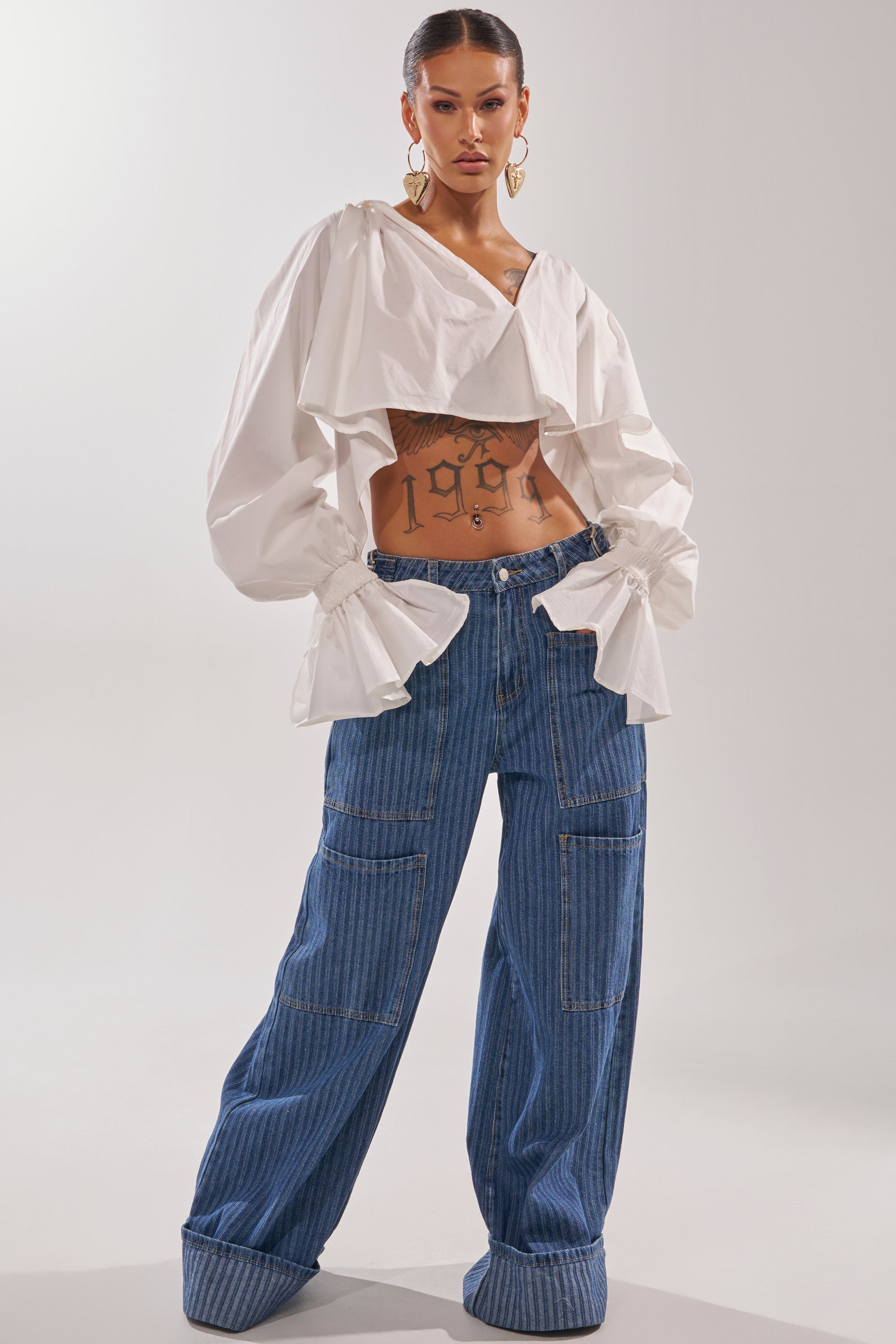 KELLY POPLIN BLOUSE