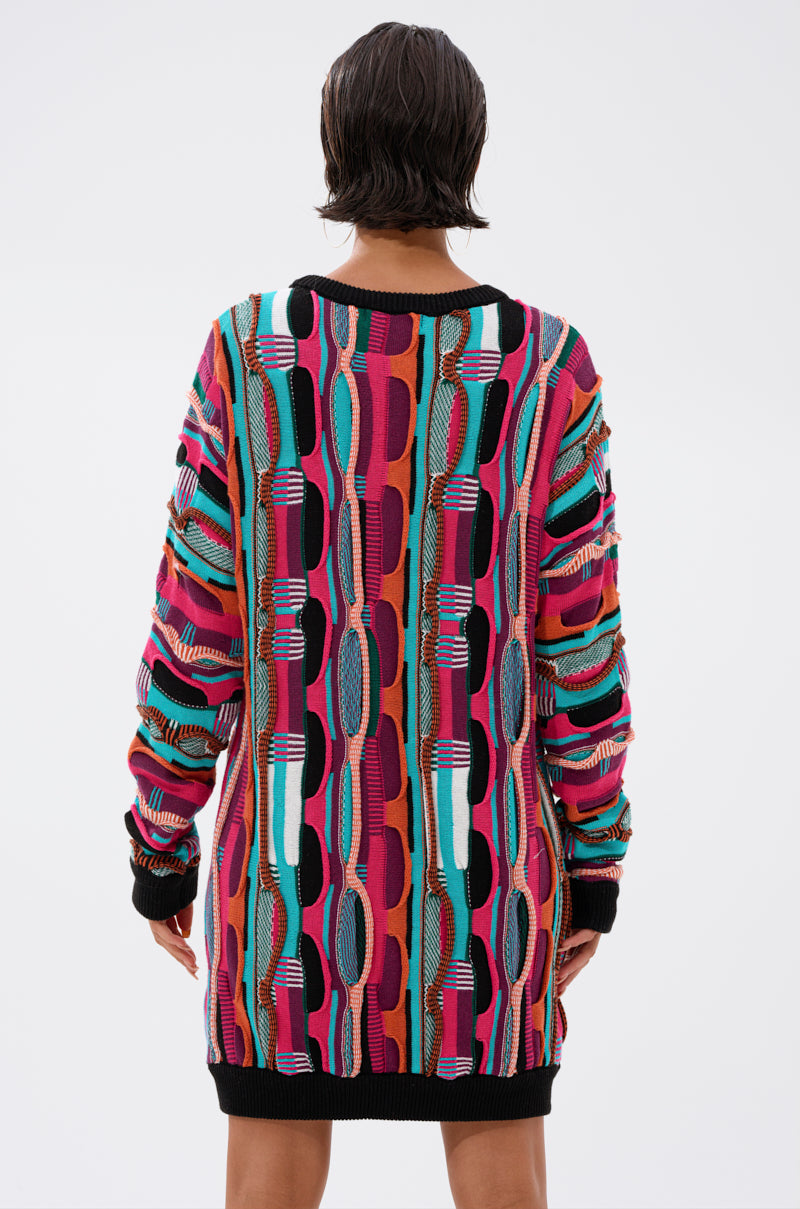 CARLTON COULD NEVER KNIT SWEATER DRESS