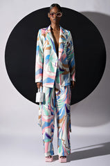 BREE PRINTED BLAZER