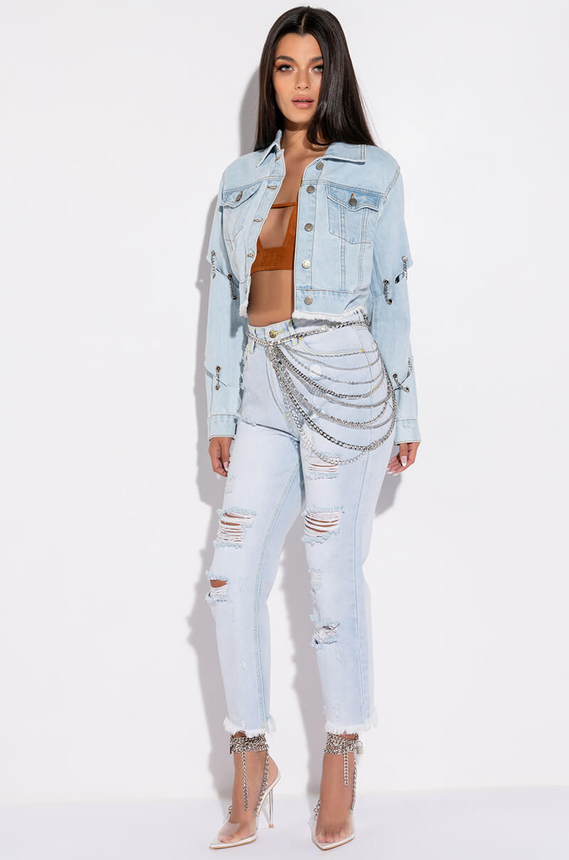 CHAIN GAME DENIM JACKET
