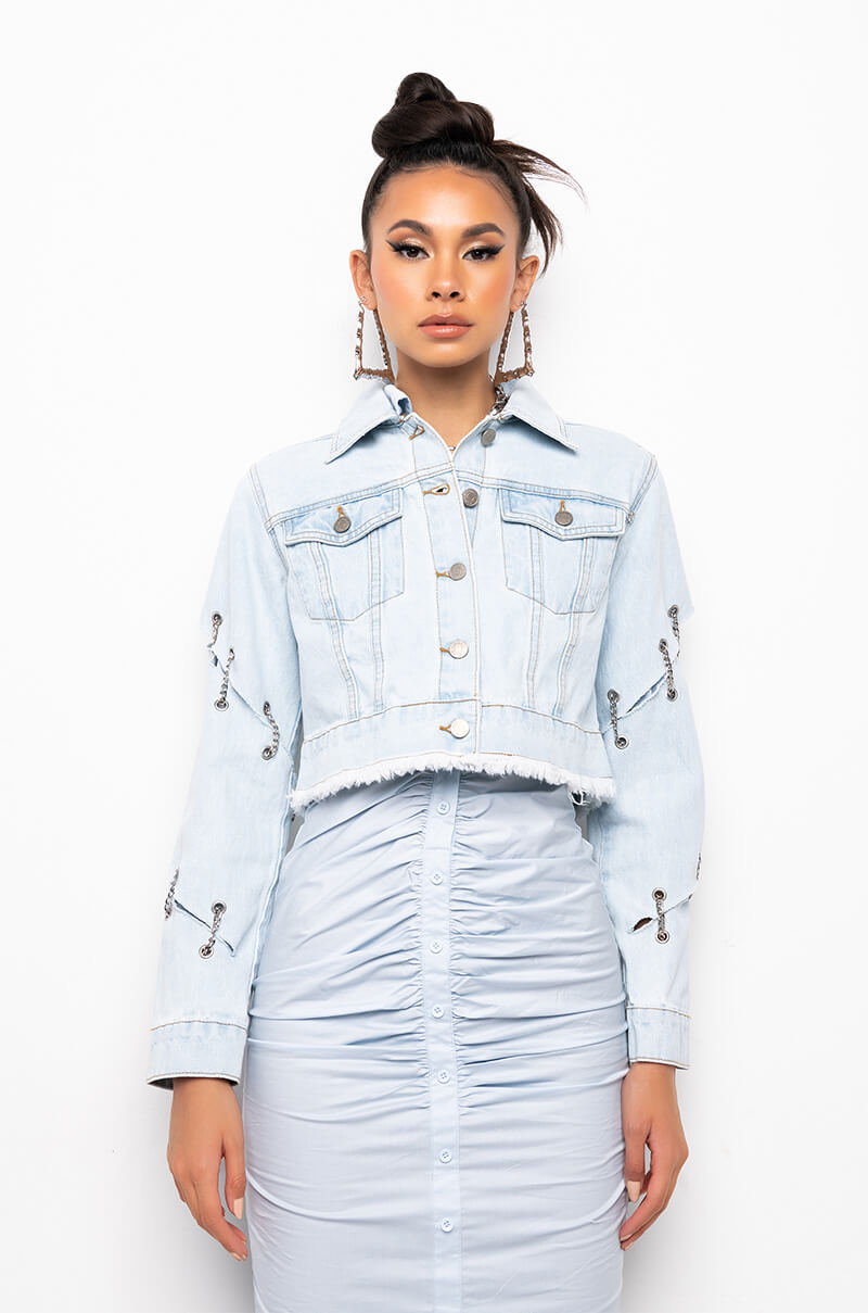 CHAIN GAME DENIM JACKET
