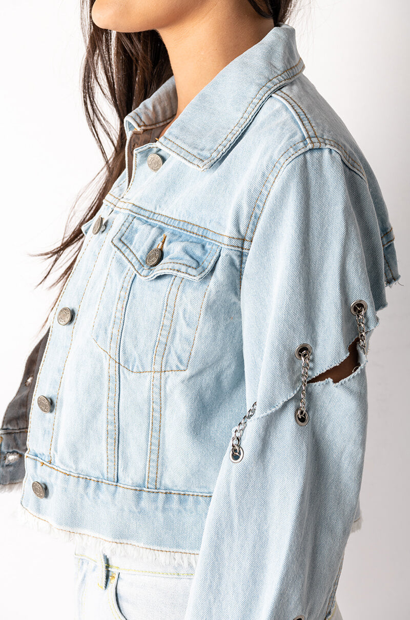 CHAIN GAME DENIM JACKET