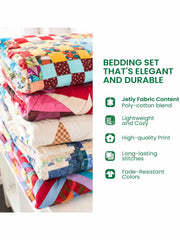 Angler Stripe 3-Piece Quilted Bedding Set