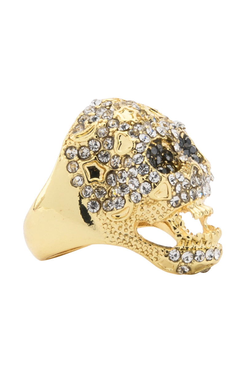BLING SKULL RING