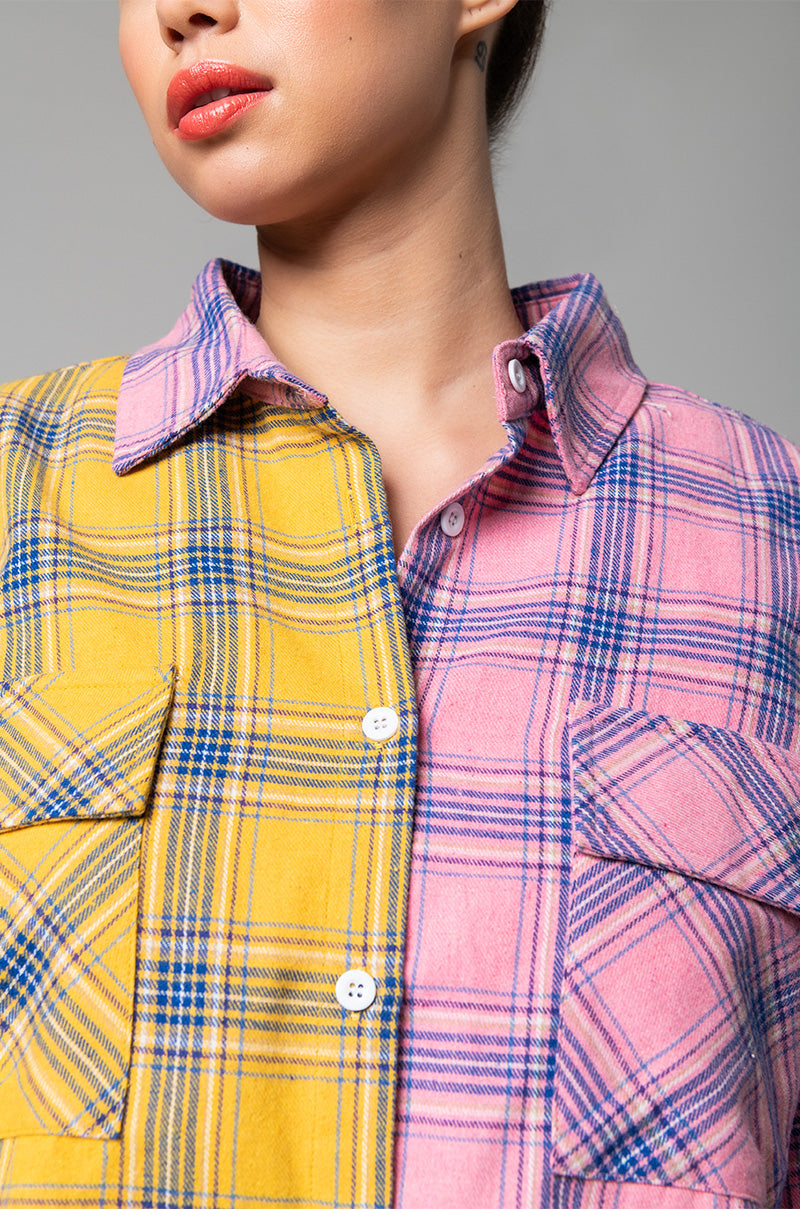 BEST OF ME LONG SLEEVE BUTTON UP