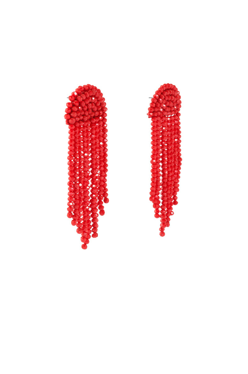 BETTER IN RED EARRING