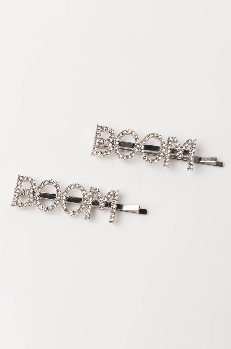 BOOM CHIN HAIR CLIP SET