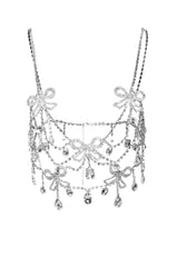 BOWS ON BOWS BLING BODY CHAIN