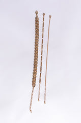 CLASSIC CUBAN ANKLET SET