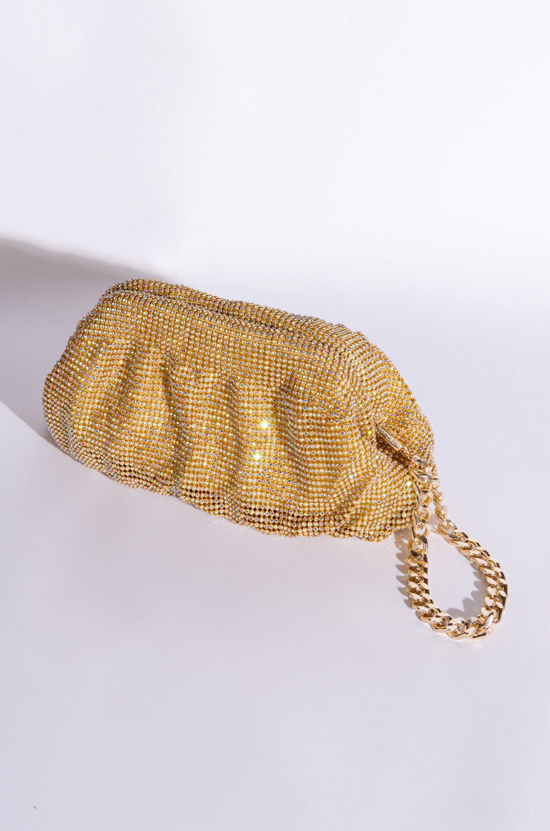 DOLCE RHINESTONE CLUTCH