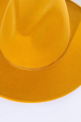 DONT START NOW WOOL BRIM HAT