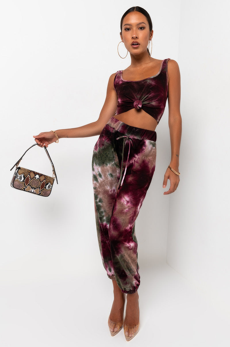 EASY RIDER FRENCH TERRY CROP TOP