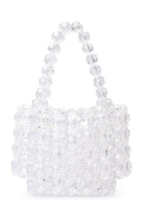 BEADED CLEAR BAG