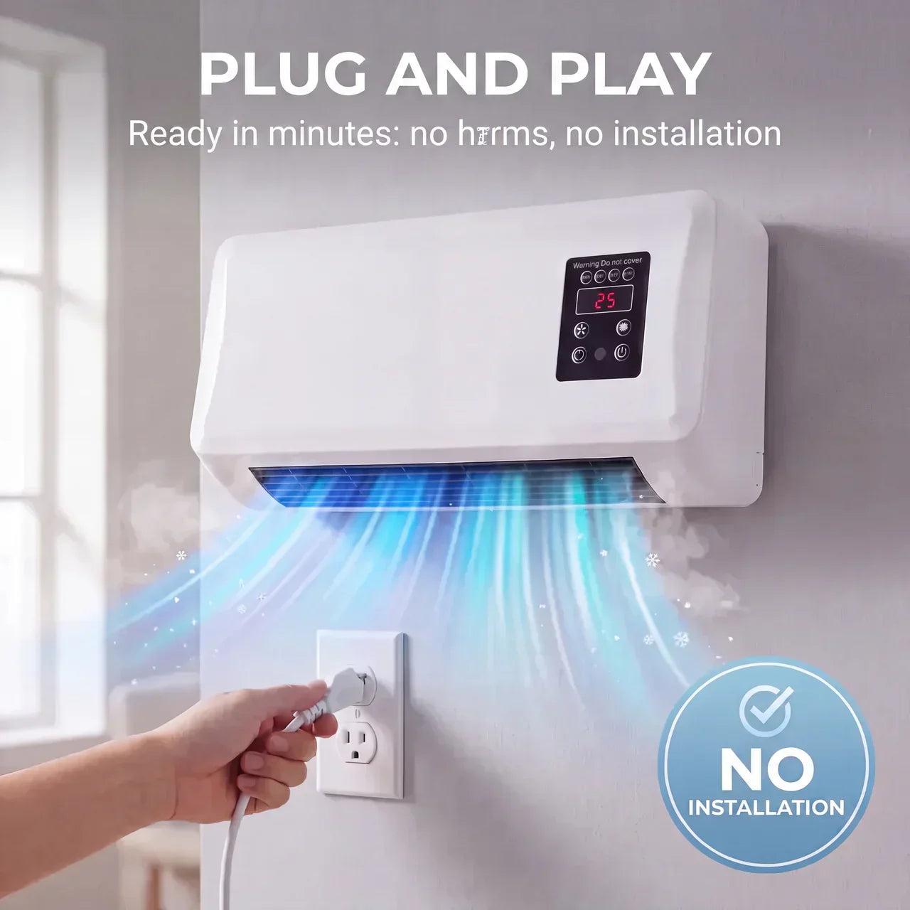 ❄️Portable Cooling & Heating Air Conditioner