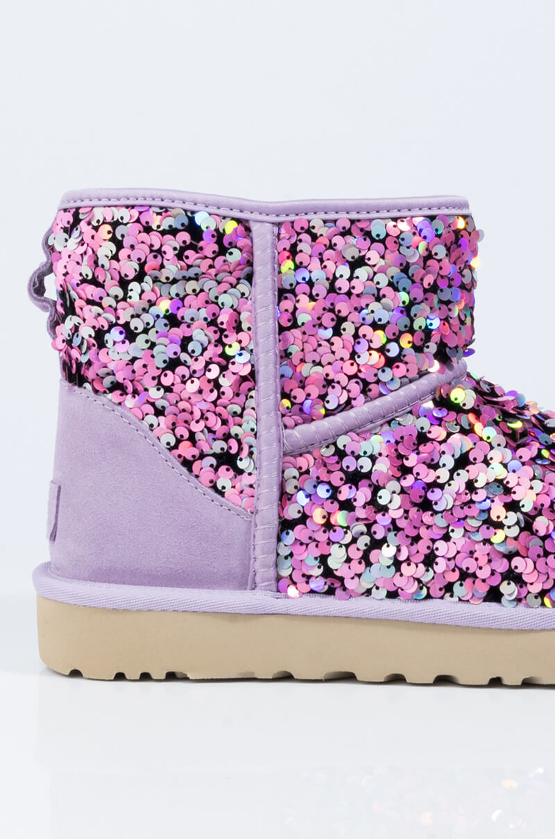 CLASSIC MINI STELLAR SEQUIN UGG BOOTIE